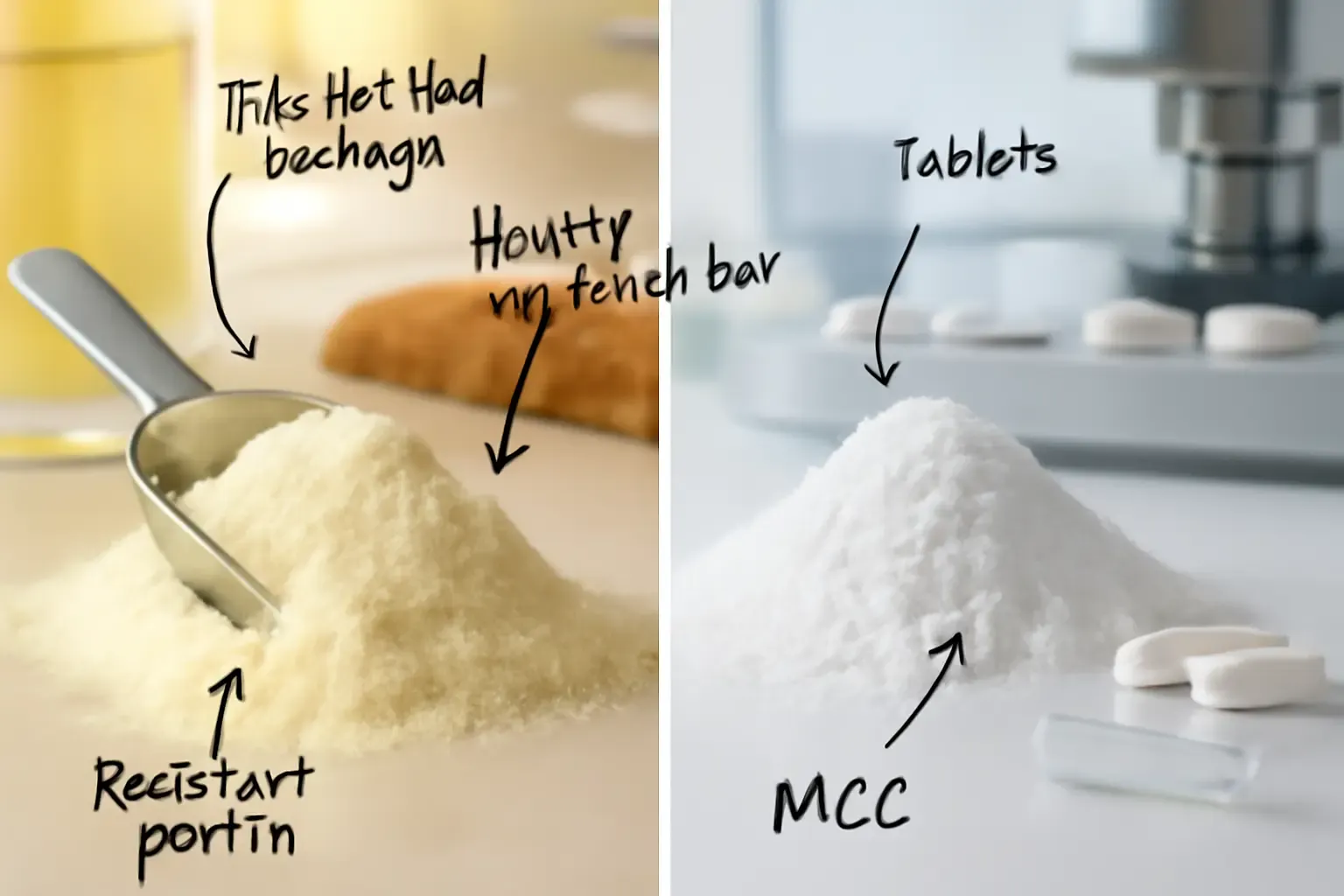 What Buyers Miss When Comparing Resistant Dextrin and MCC