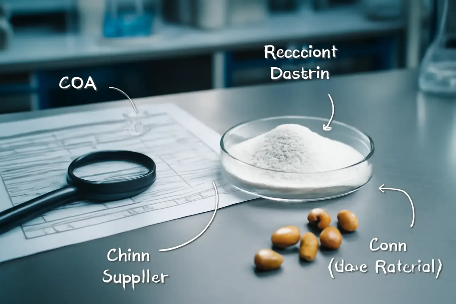 How Buyers Verify Resistant Dextrin and MCC Suppliers Without Rework