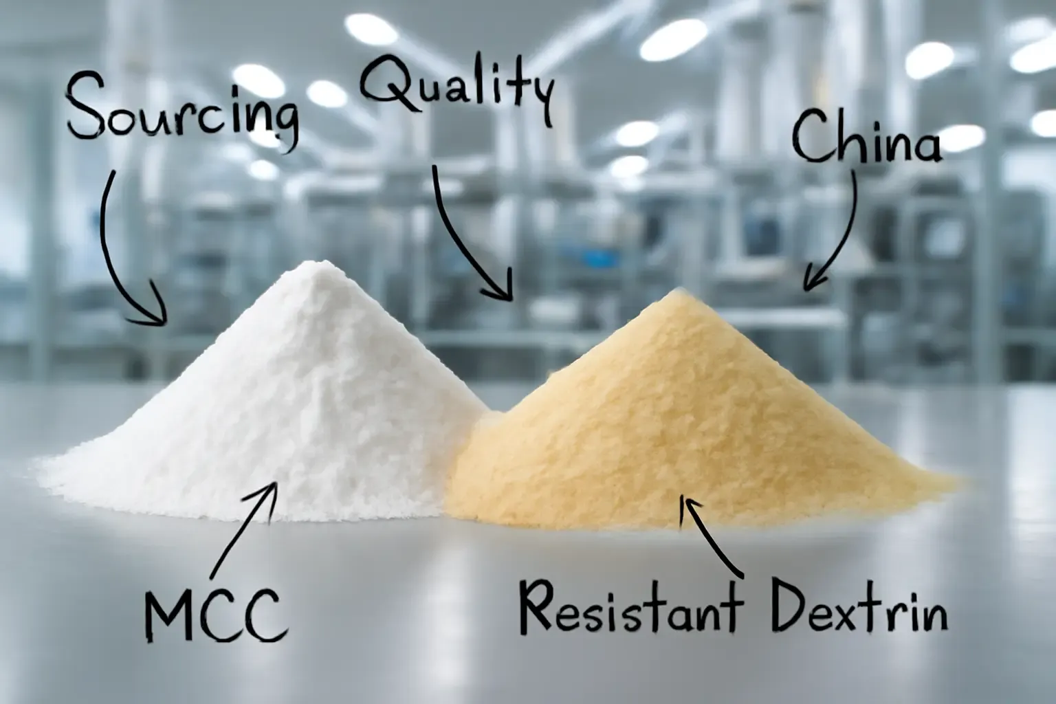 How Buyers Choose MCC and Soluble Fibers From China With Confidence