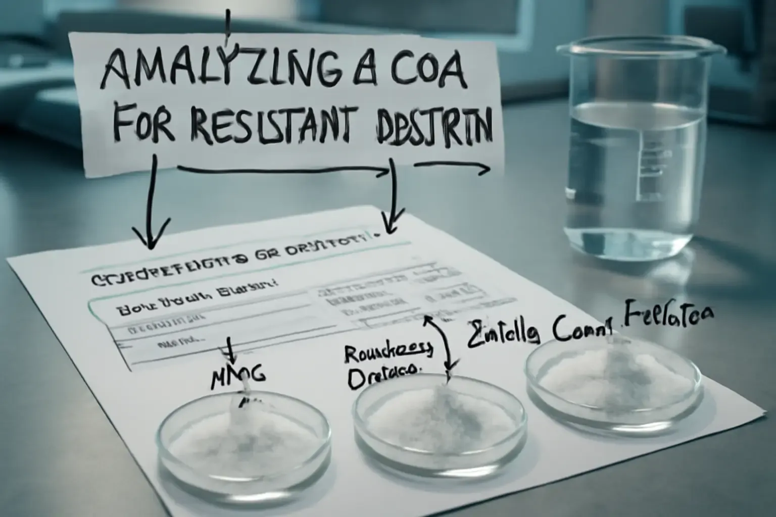 What Really Matters in Resistant Dextrin and MCC Spec Sheets
