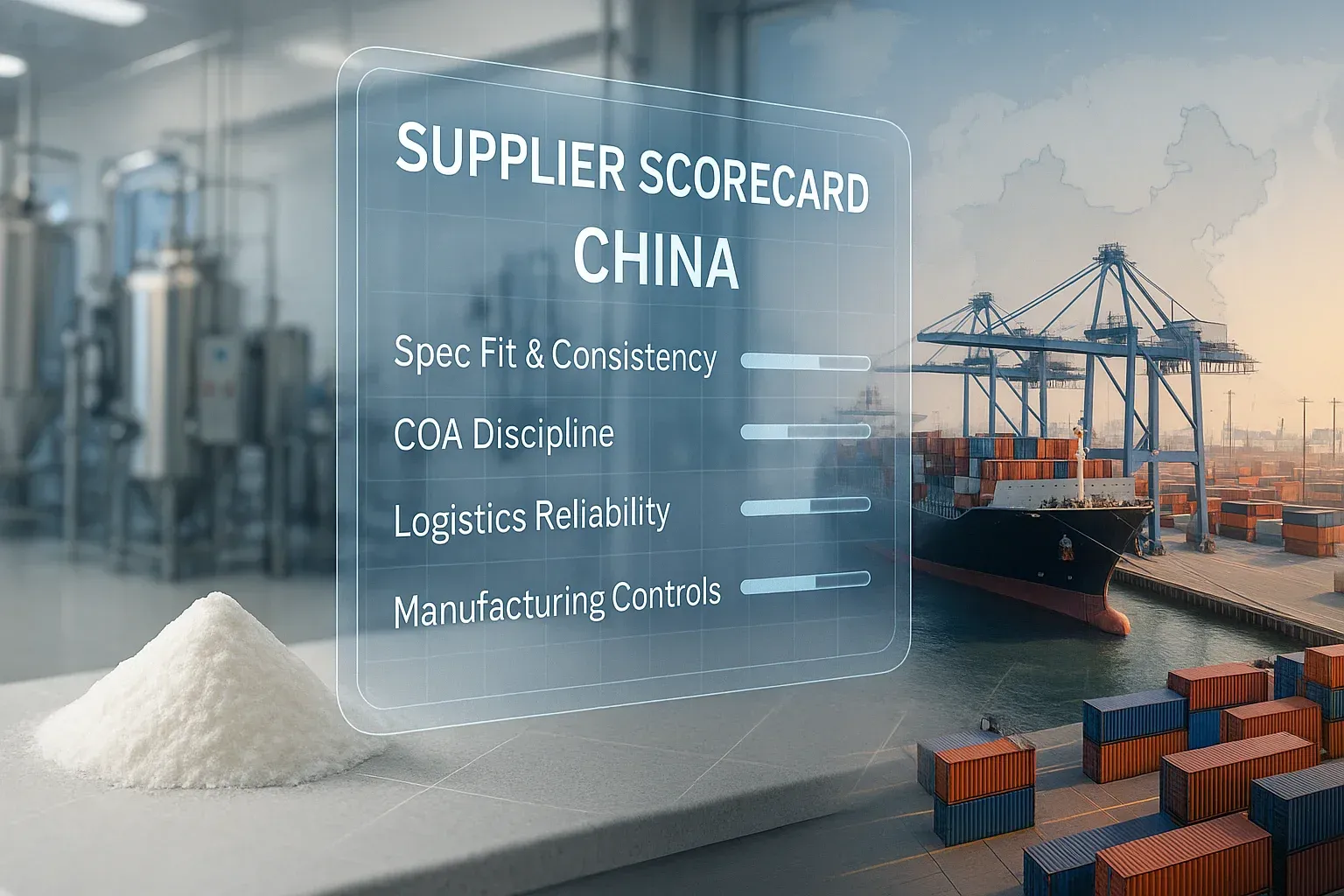 Comment les acheteurs avertis évaluent les fournisseurs chinois de dextrine résistante et de MCC