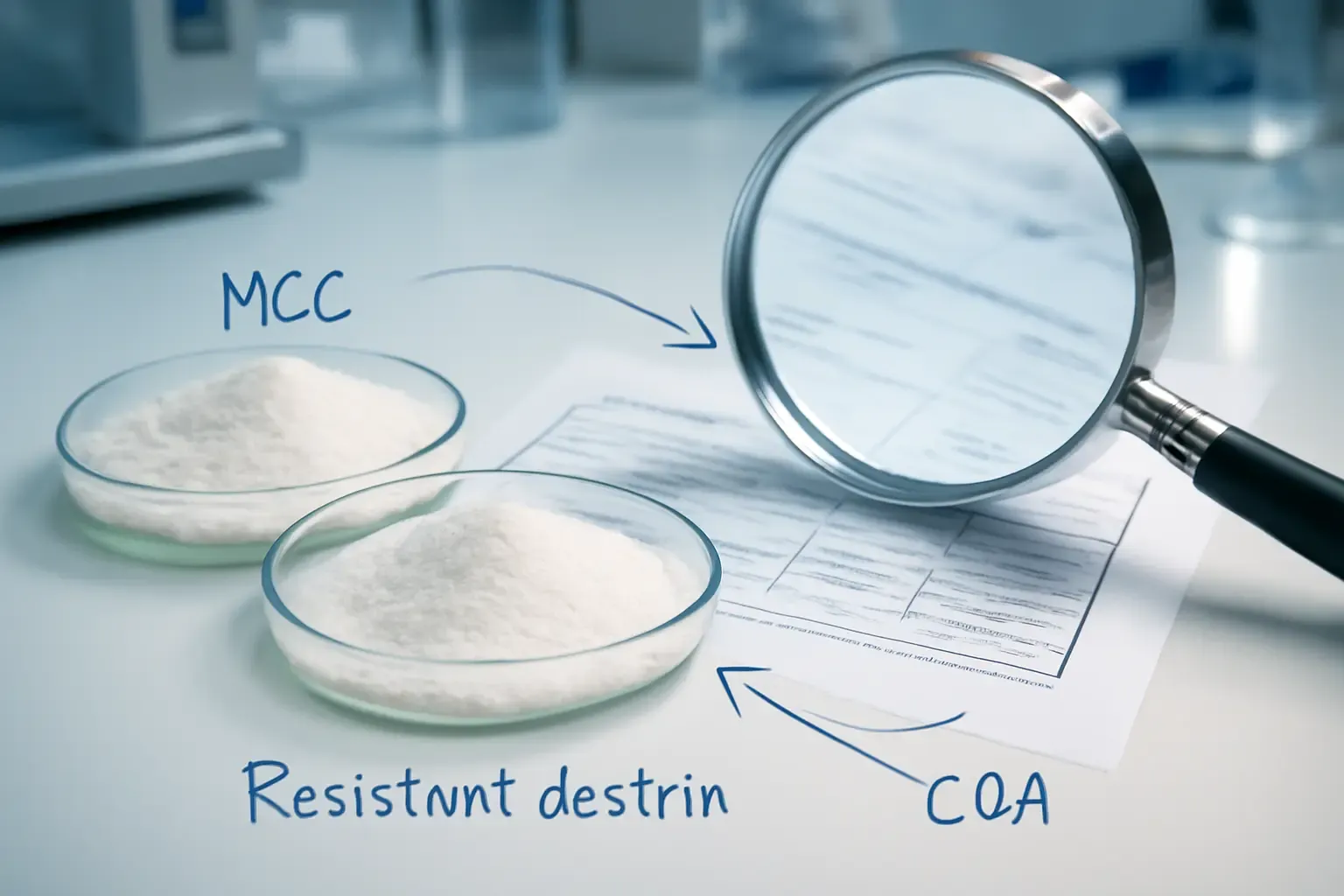 What Makes Chinese MCC and Resistant Dextrin Suppliers Audit Proof