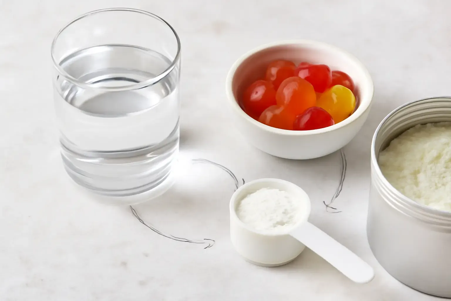 Applications of soluble dietary fiber in beverages and gummies